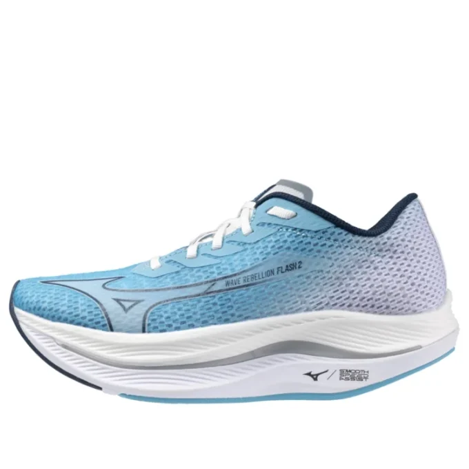 Mizuno WAVE REBELLION FLASH 2 « River Blue »
