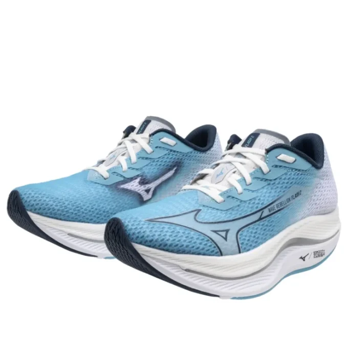 Mizuno WAVE REBELLION FLASH 2 « River Blue »
