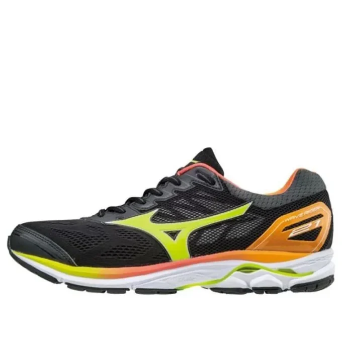 Mizuno Wave Rider 21 « Black Yellow »