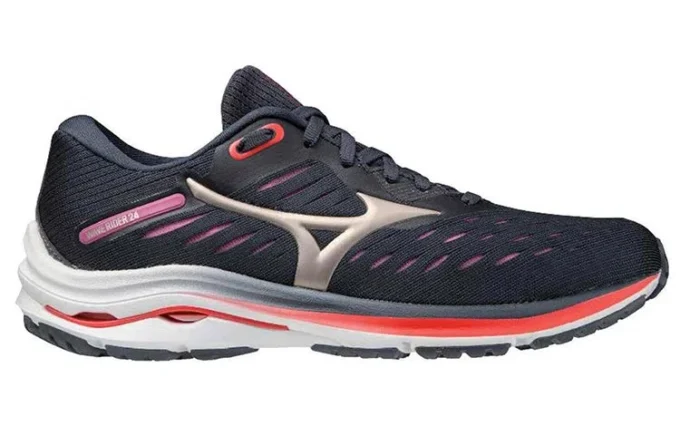 Mizuno Wave Rider 24 « Navy Red »