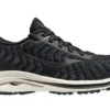 Mizuno Wave Rider 24 Waveknit « Black Ivory »
