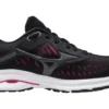Mizuno Wave Rider 24 Wide « Black Pink »