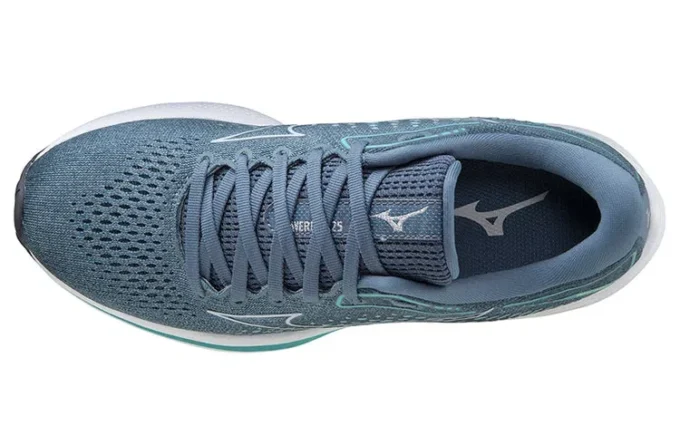 Mizuno Wave Rider 25 « Quarry Pearl Blue »