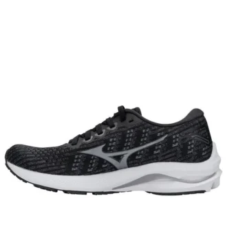 Mizuno Wave Rider 25 Waveknit « Black Grey »