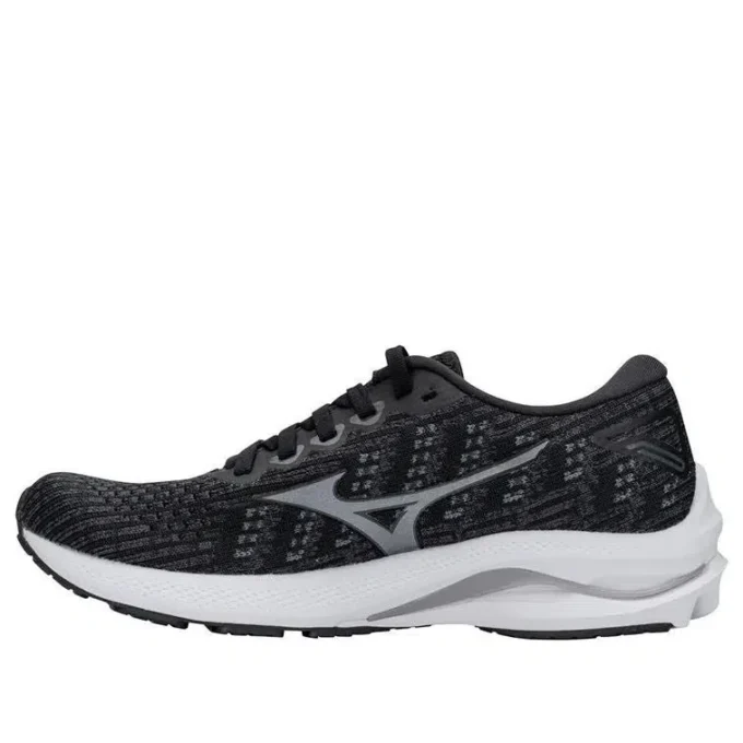 Mizuno Wave Rider 25 Waveknit « Black Grey »