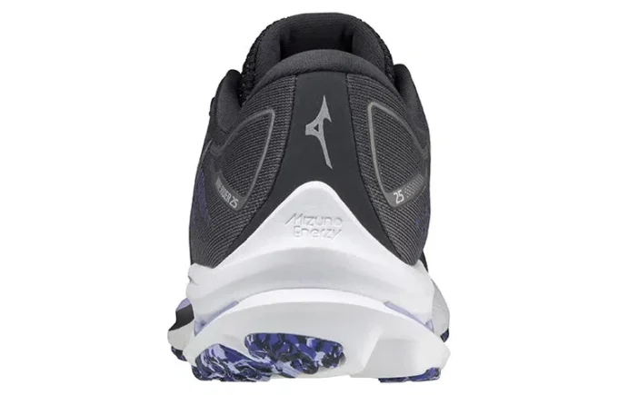 Mizuno Wave Rider 25 Wide « Black Pearl Violet Glow »