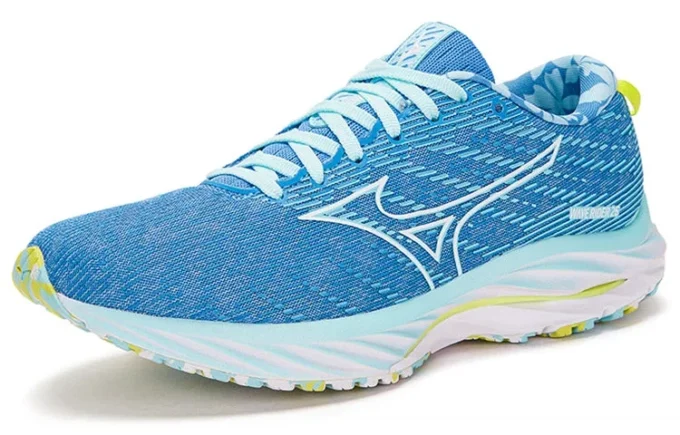 Mizuno Wave Rider 26 « Sky Blue White Grey Green »