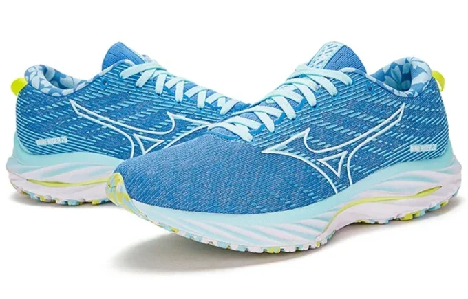 Mizuno Wave Rider 26 « Sky Blue White Grey Green »