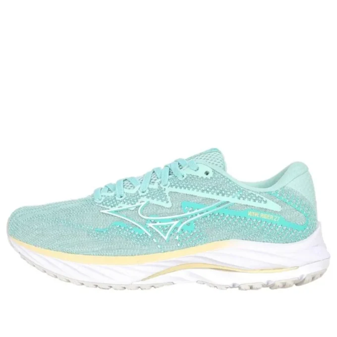 Mizuno Wave Rider 27 4E Wide « Mint Green White »