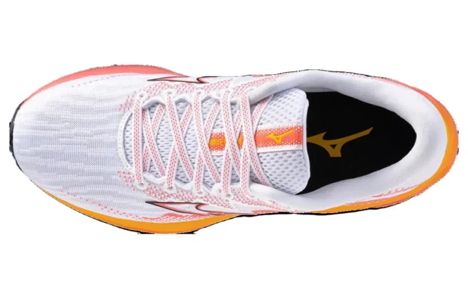 Mizuno Wave Rider 27 « White Orange »