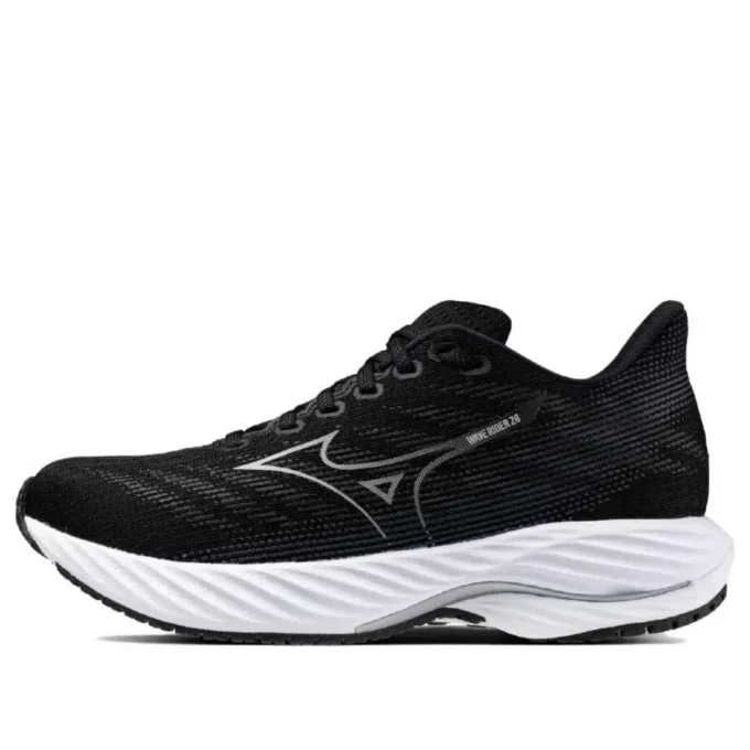 Mizuno Wave Rider 28 « Black Silver White »