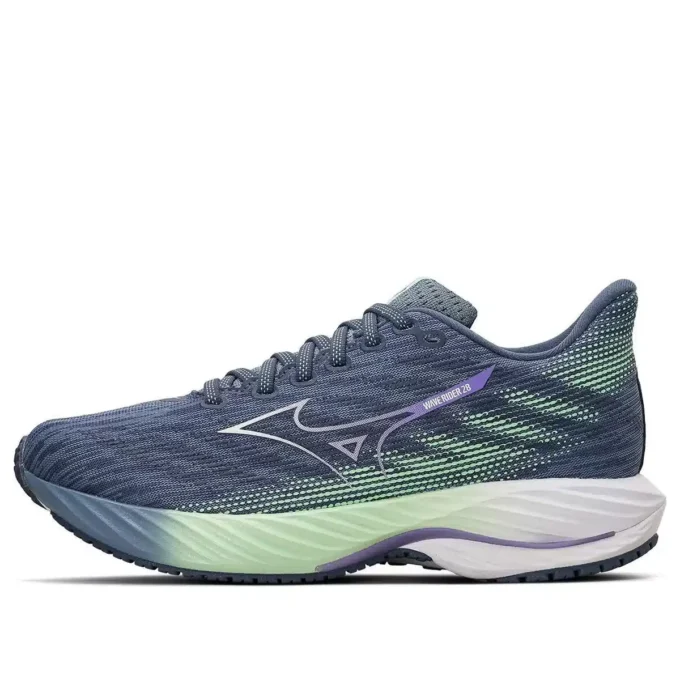 Mizuno Wave Rider 28 « Smokey Blue Mint Green »