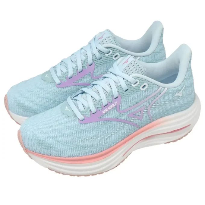 Mizuno Wave Rider 29 Super Wide « Nantucket Breeze Orchid Petal »