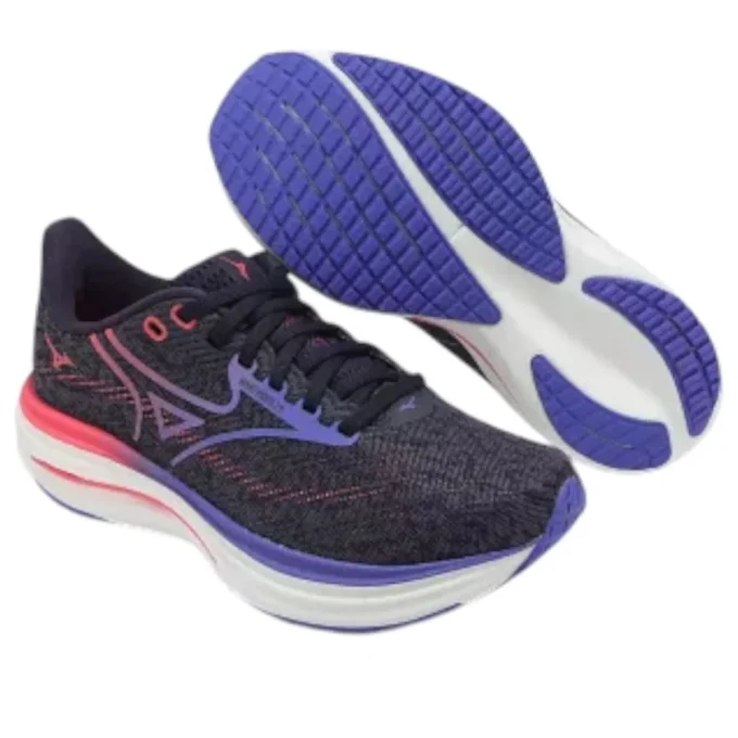 Mizuno Wave Rider 29 Super Wide « Navy Purple »