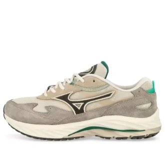 MIZUNO Wave Rider B « Light Beige Dark Grey Mint Green »