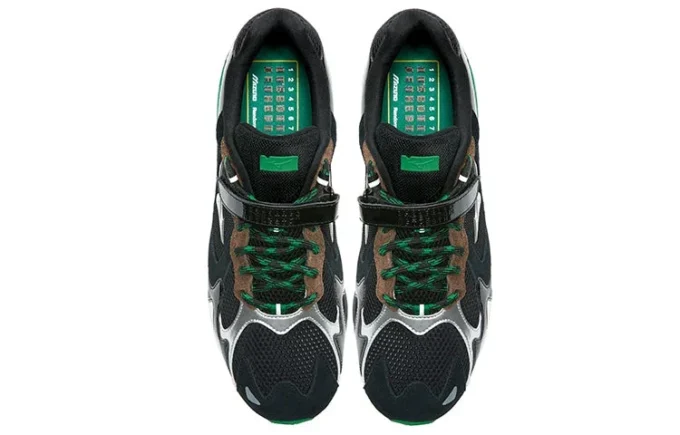 Mizuno x Randomevent Wave Rider 1 « Black Green Silver »