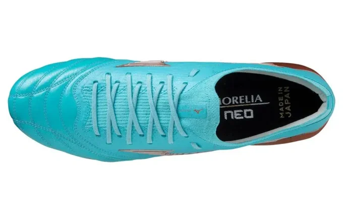 Morelia Neo III Football Cleats « Light Blue Copper »