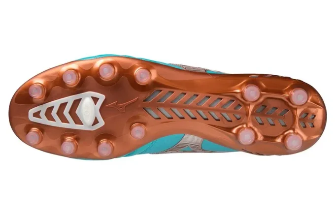 Morelia Neo III Football Cleats « Light Blue Copper »