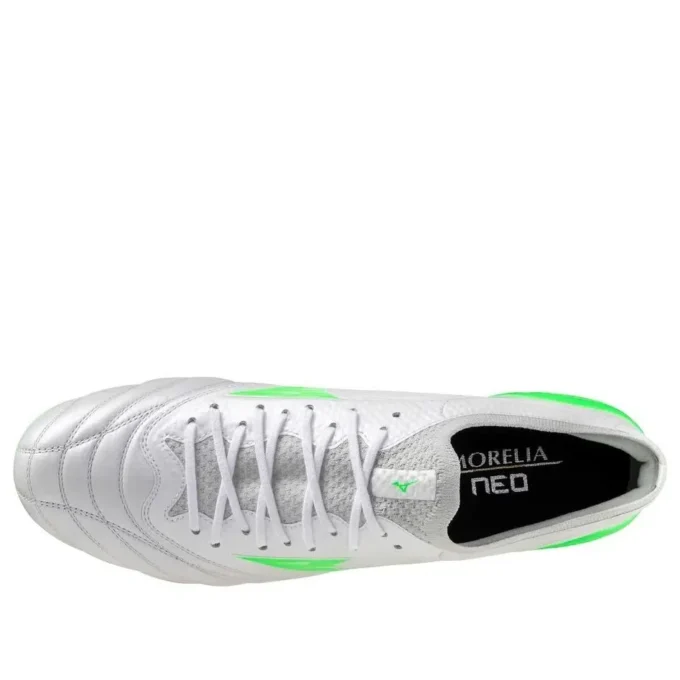 Morelia Neo IV Beta Elite Mix SG « Frontier Pack White Green Gecko »