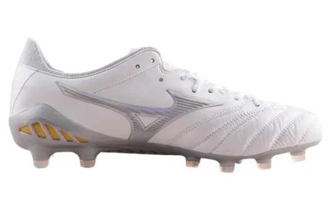 Morelia Neo3 III Japan Soccer Cleats « White Grey »