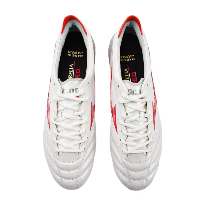 Morelia Neo4 IV Japan Football Soccer Cleats « White Red »