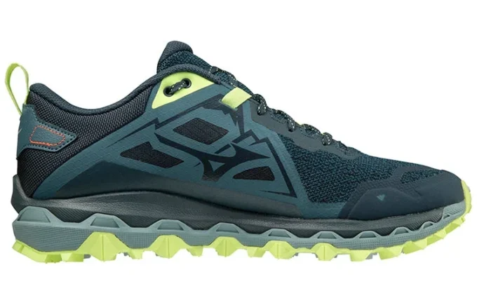 Wave Mujin 8 Trail Running Shoes « Teal Green »